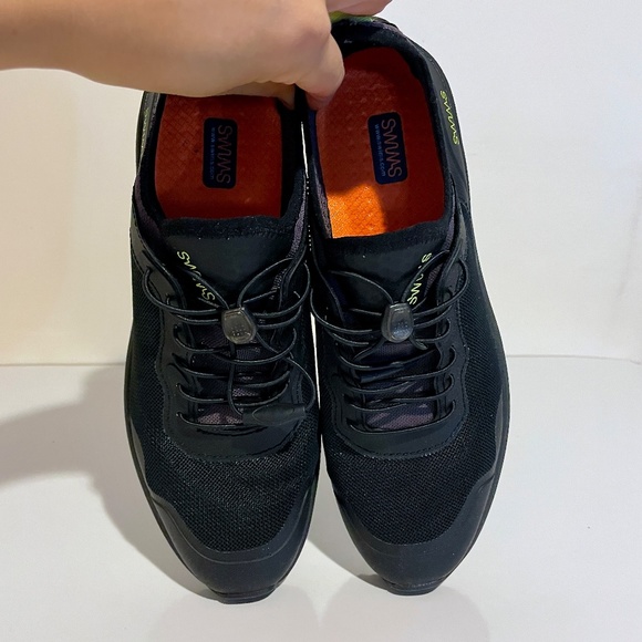 Swims Black & Neon Yellow Ocean Runner Men's Lightweight Sneakers in Size 7 - Picture 8 of 13